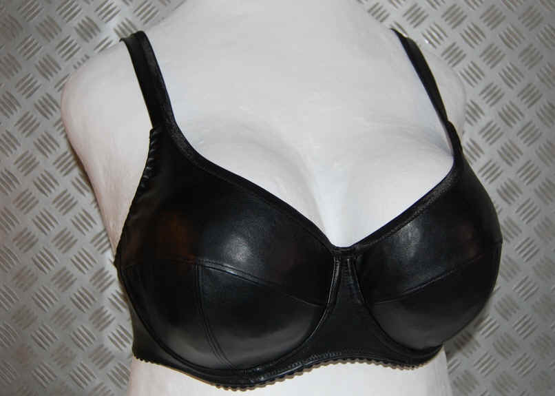 Leder-Imitat-BH